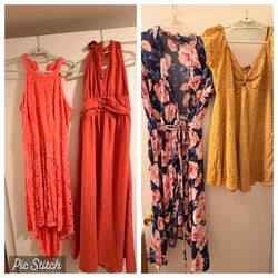 Multi size dresses-L-2XL