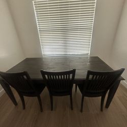 Dining Table & Chairs  & Bench  & Bench