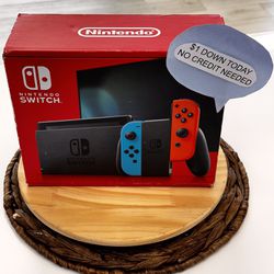 Nintendo switch V2 Gaming Console - Pay $1 Today to Take it Home and Pay the Rest Later!