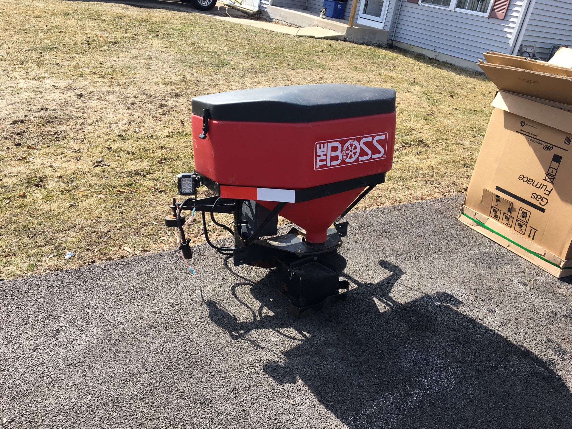 Boss tgs600 salt spreader for sale or trade for Sale in Joliet, IL
