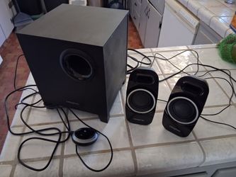 Creative T3250 Wireless 2.1 Bluetooth Speaker System (51MF0450AA003) - Black