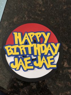 Pokémon Cake Topper