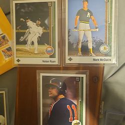 Price For All 3. 1987 Upper Deck Baseball Cards