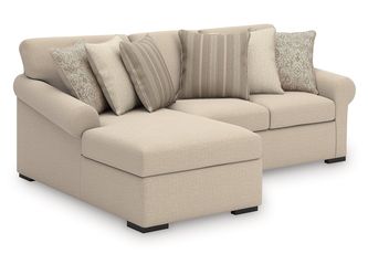 LadyMae Twill 2-Piece Sectional with Chaise (Online Special Price)