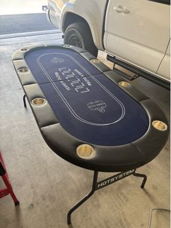Poker table