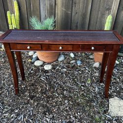 Solid Wood Console Table