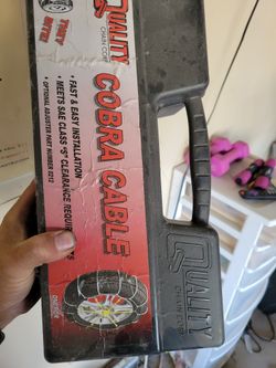 Snow Cables For Car