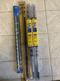 Assorted Drill And Auger Bits