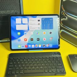 Apple iPad Pro 11-inch M4 256GB Wi-Fi w/ Keyboard, Mouse, Case & Box