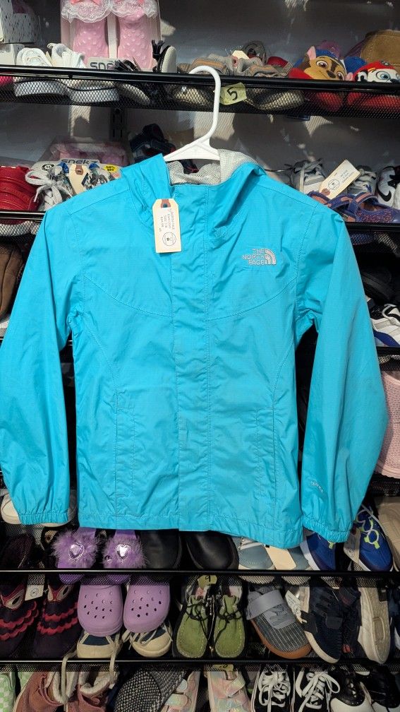 North Face Rain Coat Jacket Size 7/8