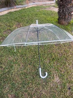 Clear Bubble Dome Umbrella
