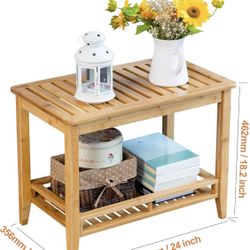 Bamboo Shower Bench 