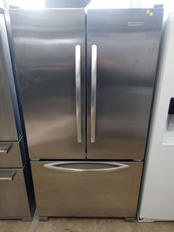 KitchenAid stainless steel french door refrigerator - Free delivery