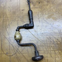 Vintage Auger Drill