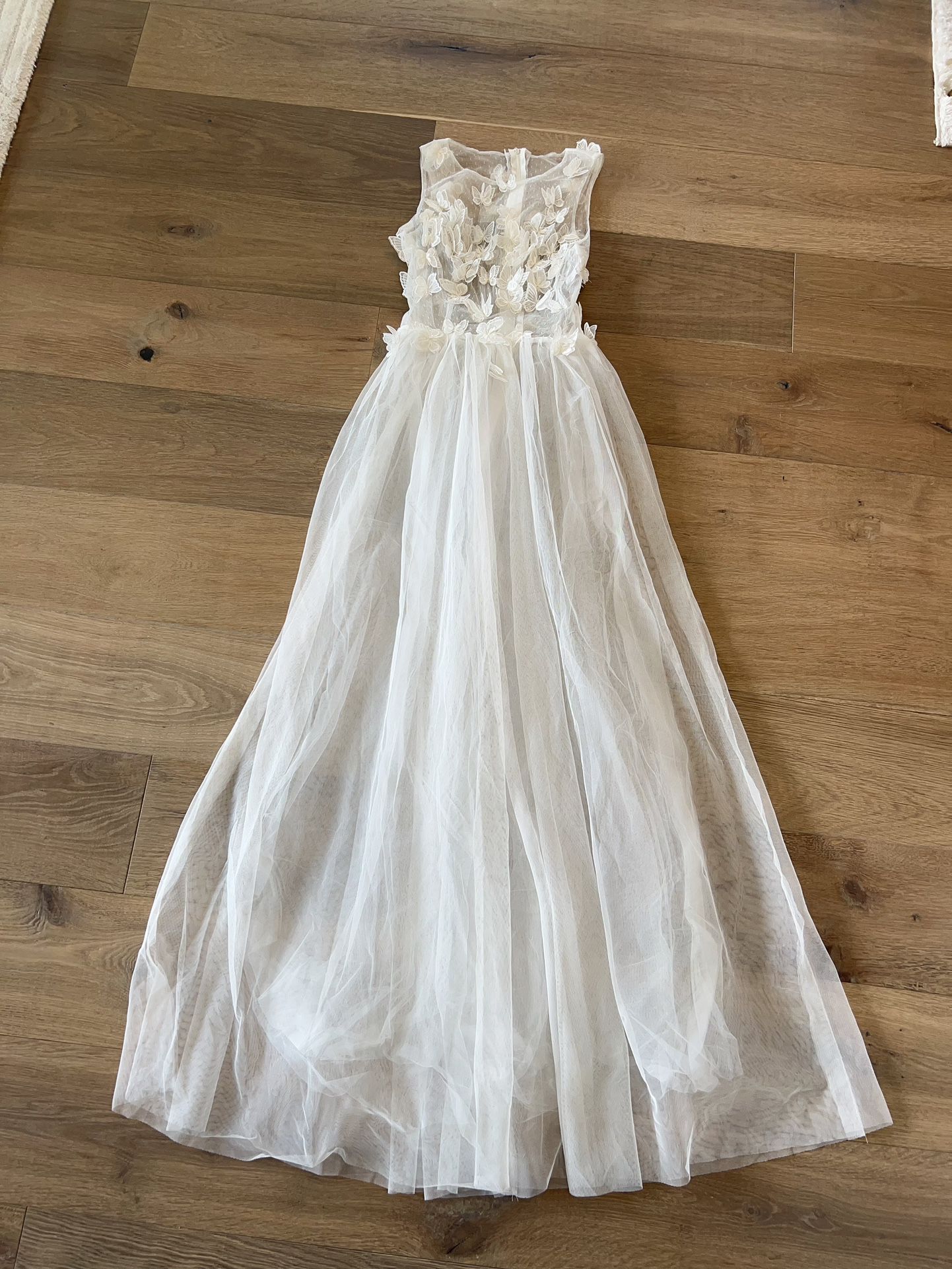 Wedding Dress In White
