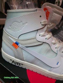 Nike Air Jordan 1 High OG x V.A.A. "Alaska" Virgil Abloh Archive (AA3834-100) Size 11