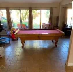 Pool table 3pc slate