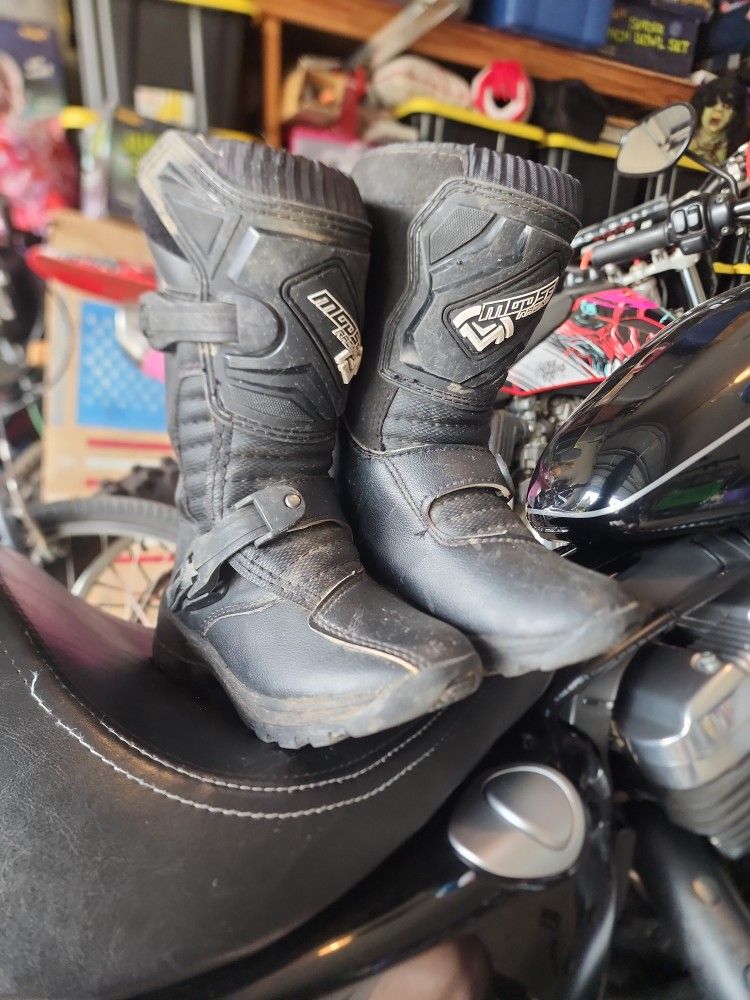 Moose Racing Motorcycle Boots - Kids 12