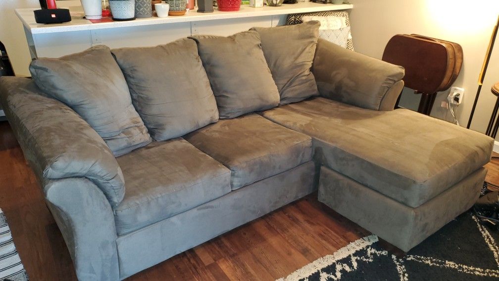 Chaise Lounge Sofa - Minimal Wear