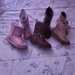 Girl Toddler Boots Size 9t