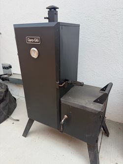 Dyna-Glo Vertical Offset Charcoal Smoker w/ Racks & Thermometer