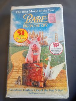 Babe Pig in the City VHS