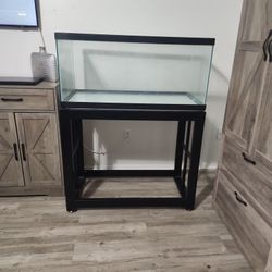 Fish Tank 55 To 60 Gallons &   base.