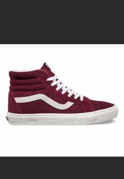 VANS Pro Classics Women’s Size 6.5 U.S.High Top Suede Shoes Burgundy Vans Sk8-Hi. Condition is Pre-owned.