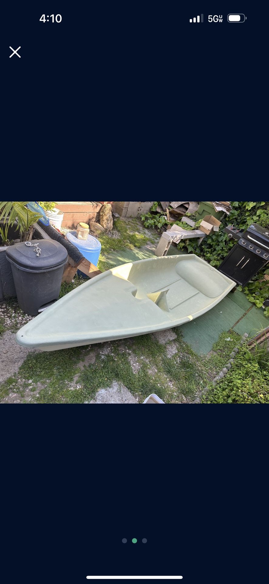 11 -1/2 Foot Sailboat/ Skiff