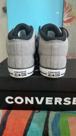 Converse Chuck Taylor All Star High Street Mid "Black/Grey/White" Men's Size 12