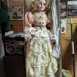 Pristine Porcelain Southern Belle Doll