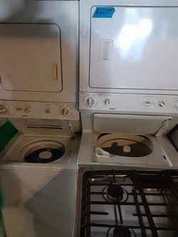 Stackable washer and dryer