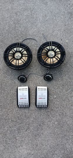 Polk audio speaker 300 watts and tweeter