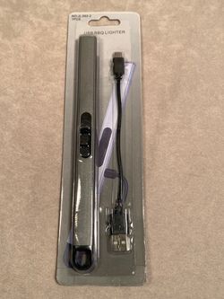 USB BBQ Lighter with Charging Cable