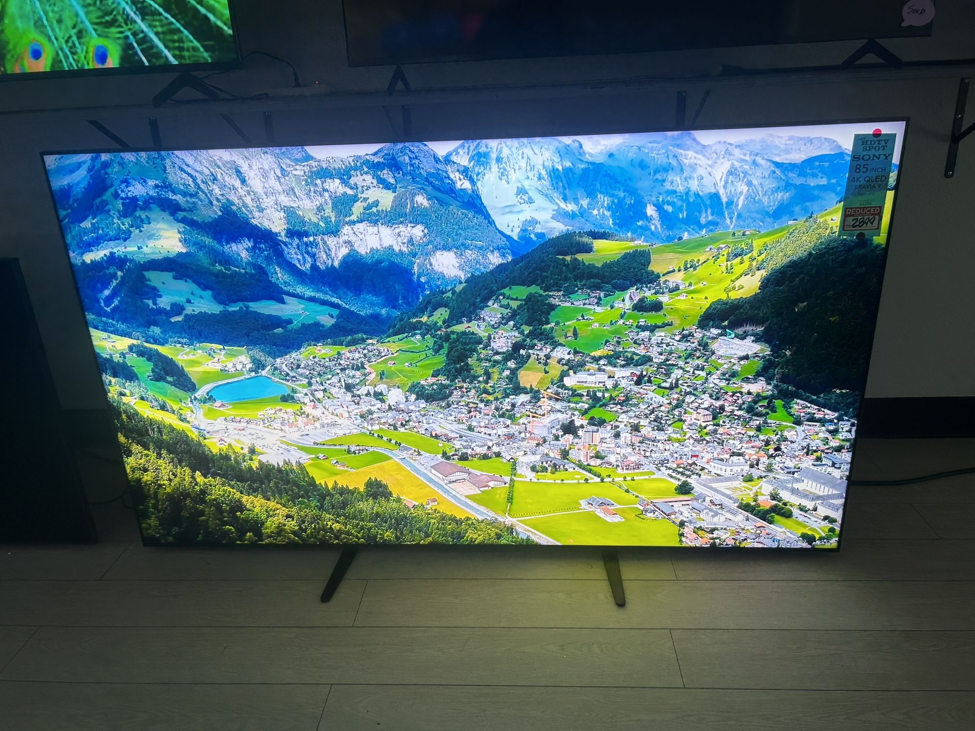 Sony bravia-9 85" 4k 120hz mini qled tv retail-5k