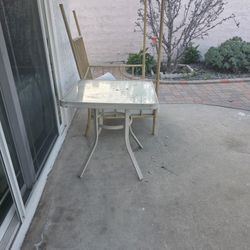 Glass Square Table