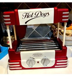 Nostalgia electric hotdog roller