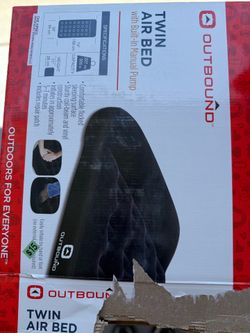 Camping Sleeping Bags and Twin Air Bed