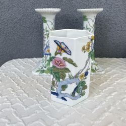 Ceramic Candle Holders & Vase