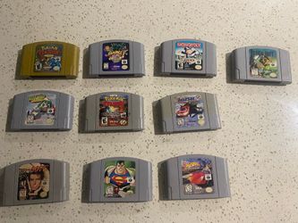N64 Loose Game Cartridges