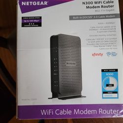 N300 Netgear Wireless cable Modem Router