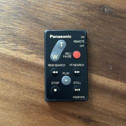 **UNTESTED* - AS IS - Panasonic VSQS1200 Wireless Remote Control - maybe for VCR