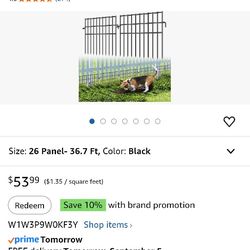 Yard Fencing Dog Barrier 2nd box available