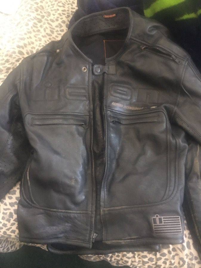 Icon Leather Jacket Large