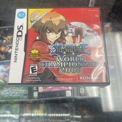 Yugioh World Championship 2008 DS Authentic $75 Gamehogs 11am-7pm