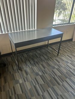 IKEA Desk Wood & Metal
