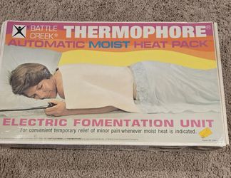 Vintage Battle Creek Thermophore Automatic Moist Heating Pad
