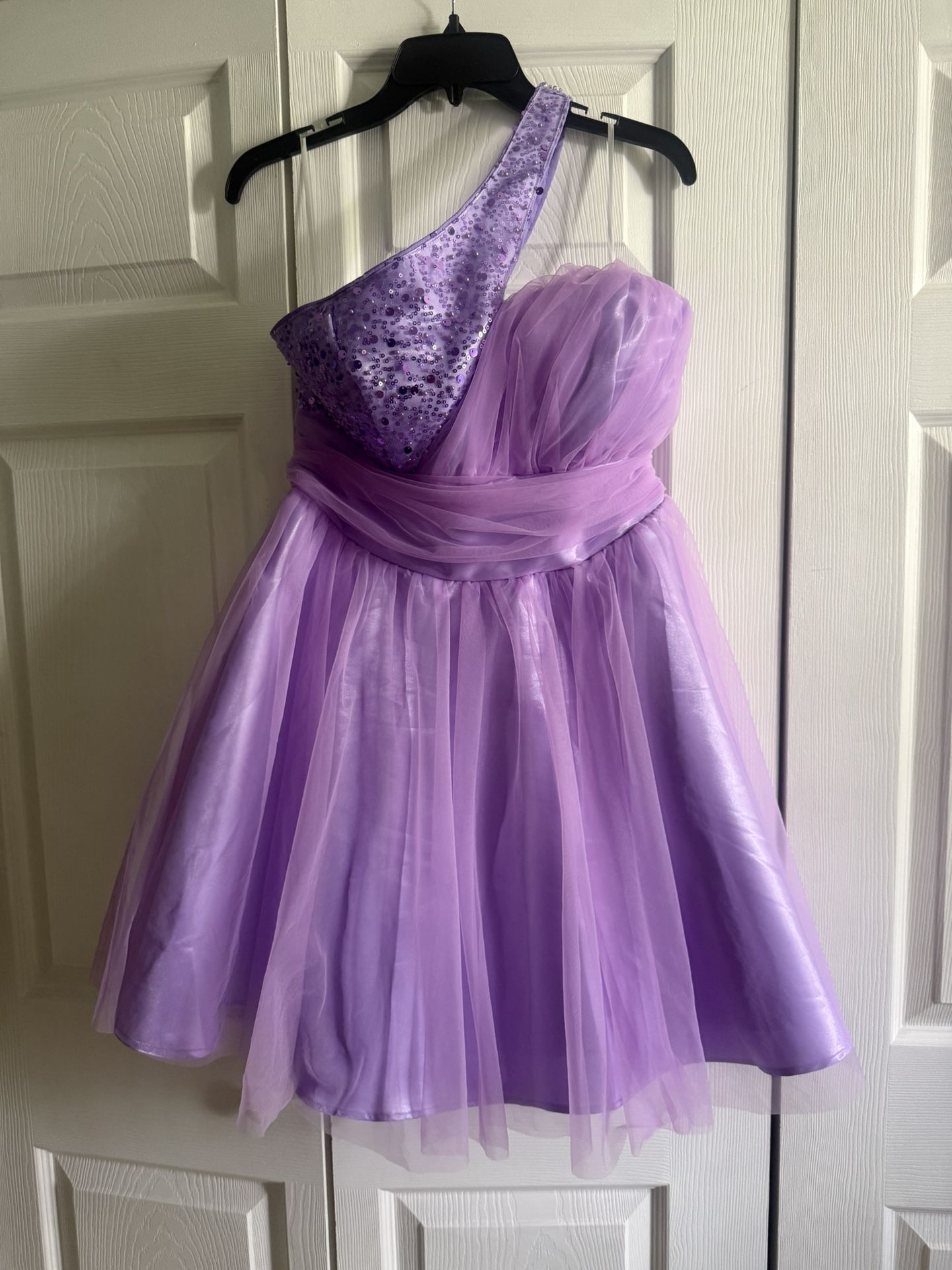 Purple Party Dress