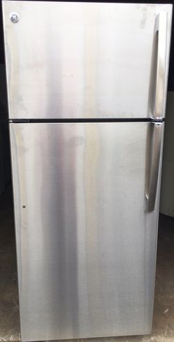 Ge stainless steel refrigerator new