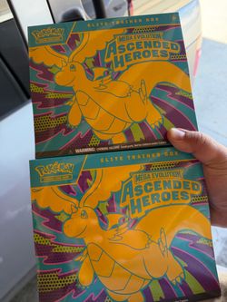 Pokémon Mega Evolution Ascended Heroes Elite Trainer Box (x2)